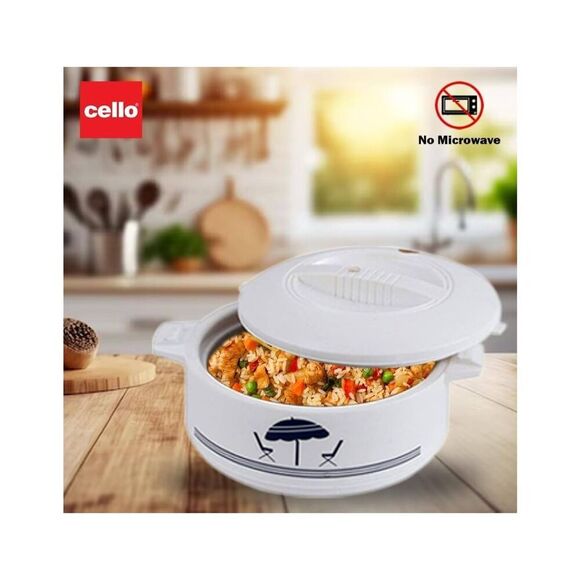 NEW 1500 Deluxe Insulated Hot-Pot Casserole Warmer & Cooler 1250 ml - Picture 6 of 7